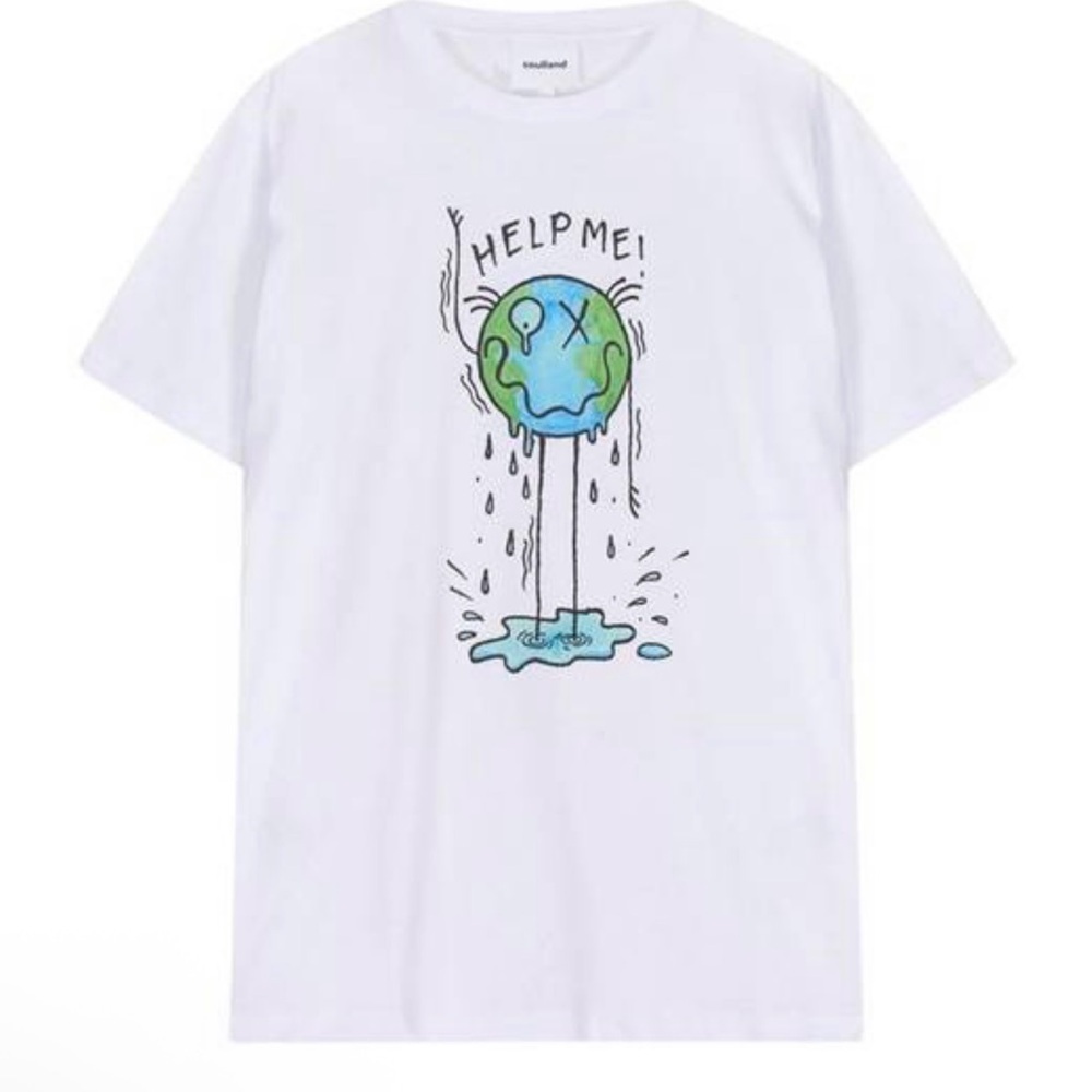 Soulland x Andre Saraiva Earth Tee Sz Small New